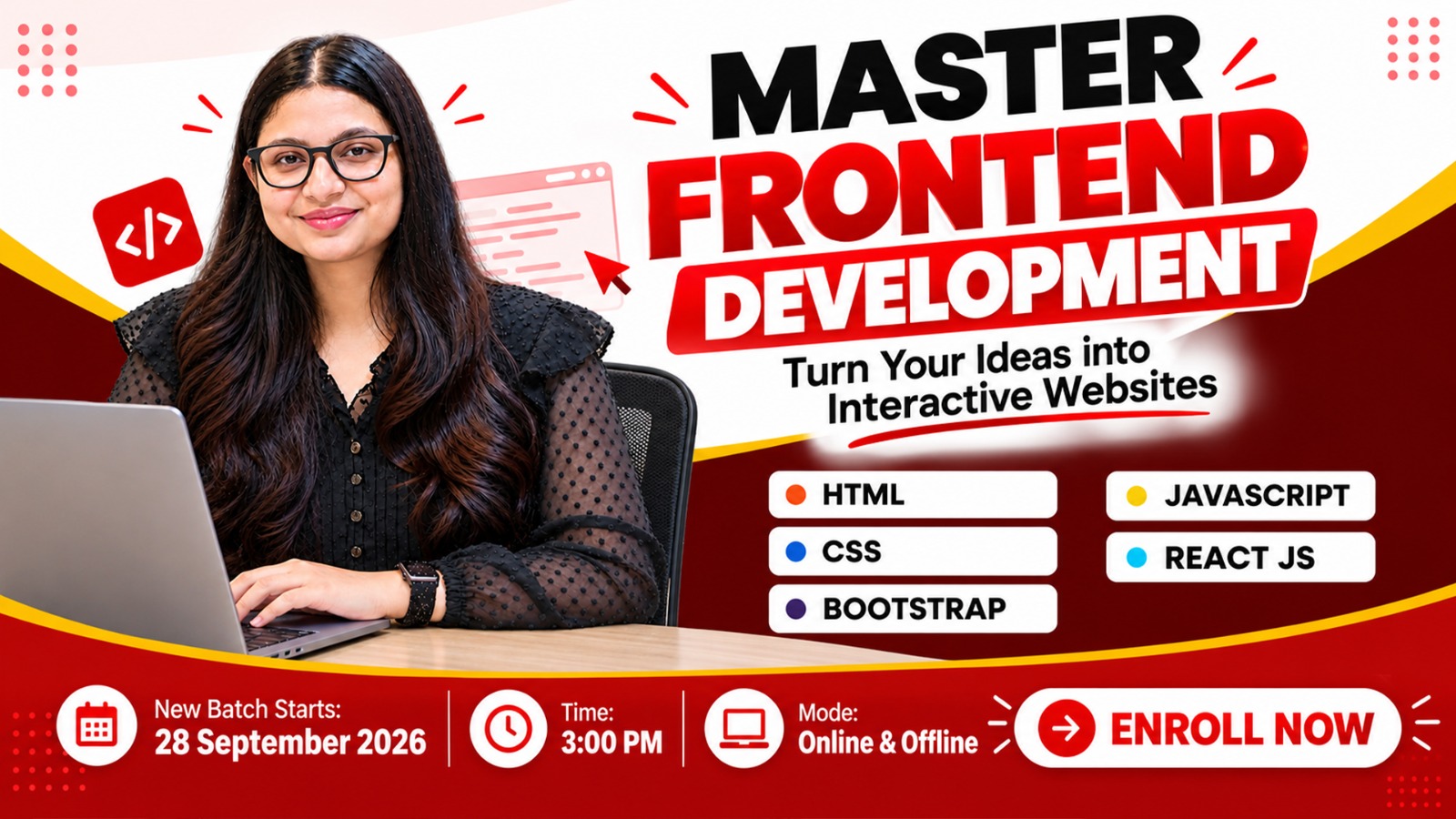 Frontend Development(Live,Date:28-sep-26,Time:300pm))