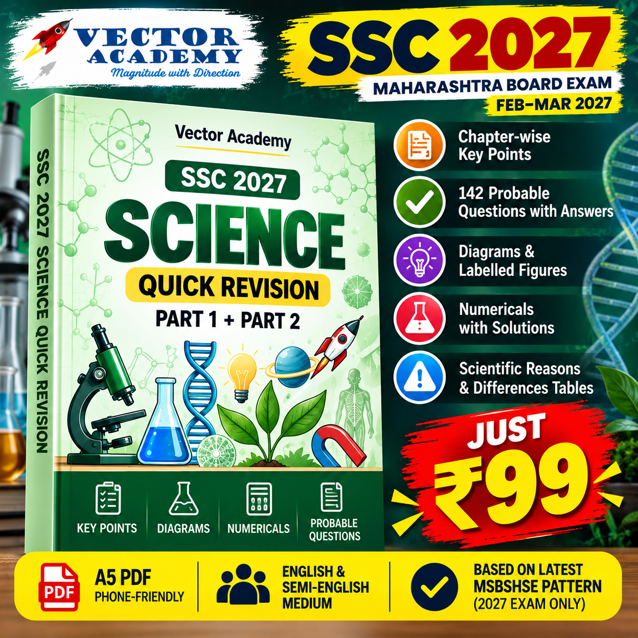 SSC 2027 Science Quick Revision