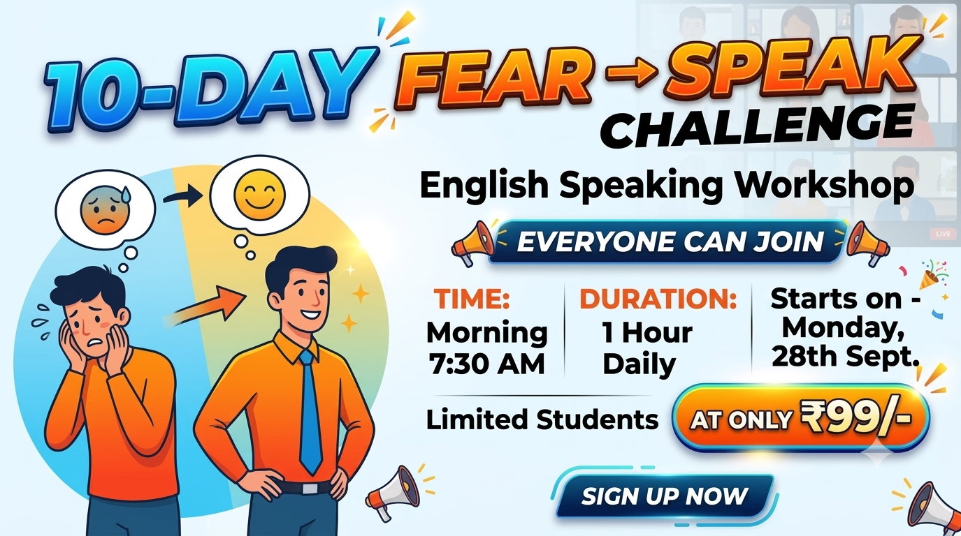 10-Day FEAR → SPEAK Challenge
