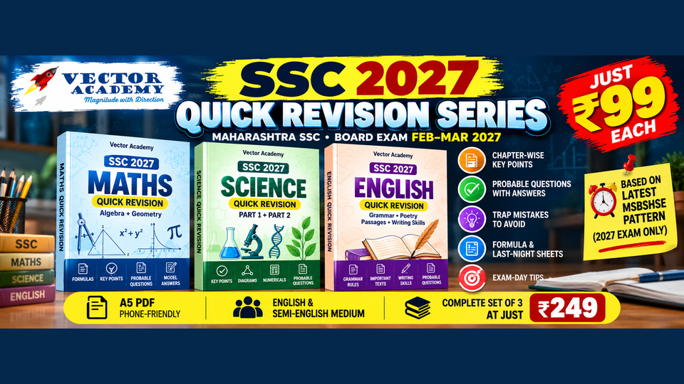 Quick Revision Tri-series SSC 2027