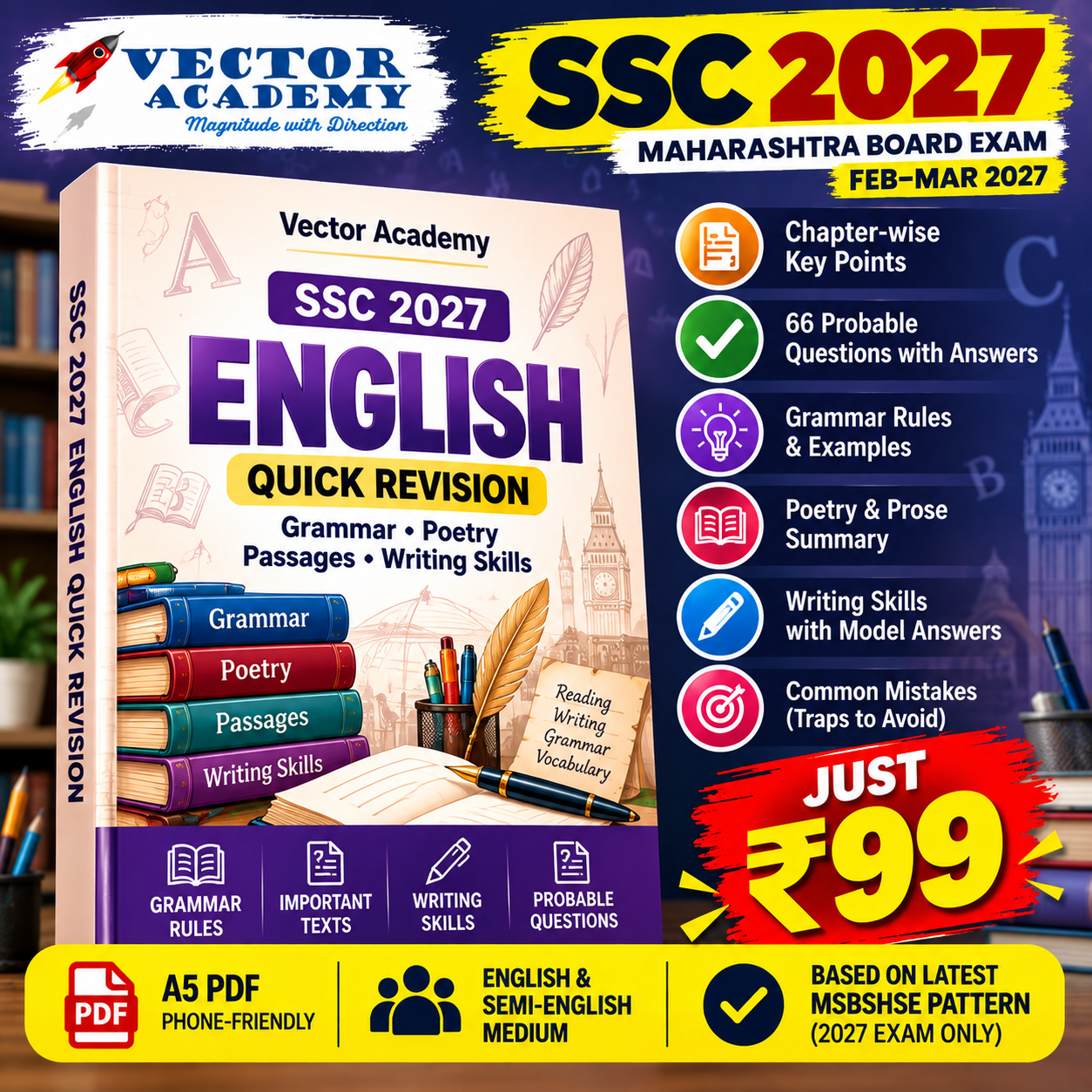 SSC 2027 English Quick Revision