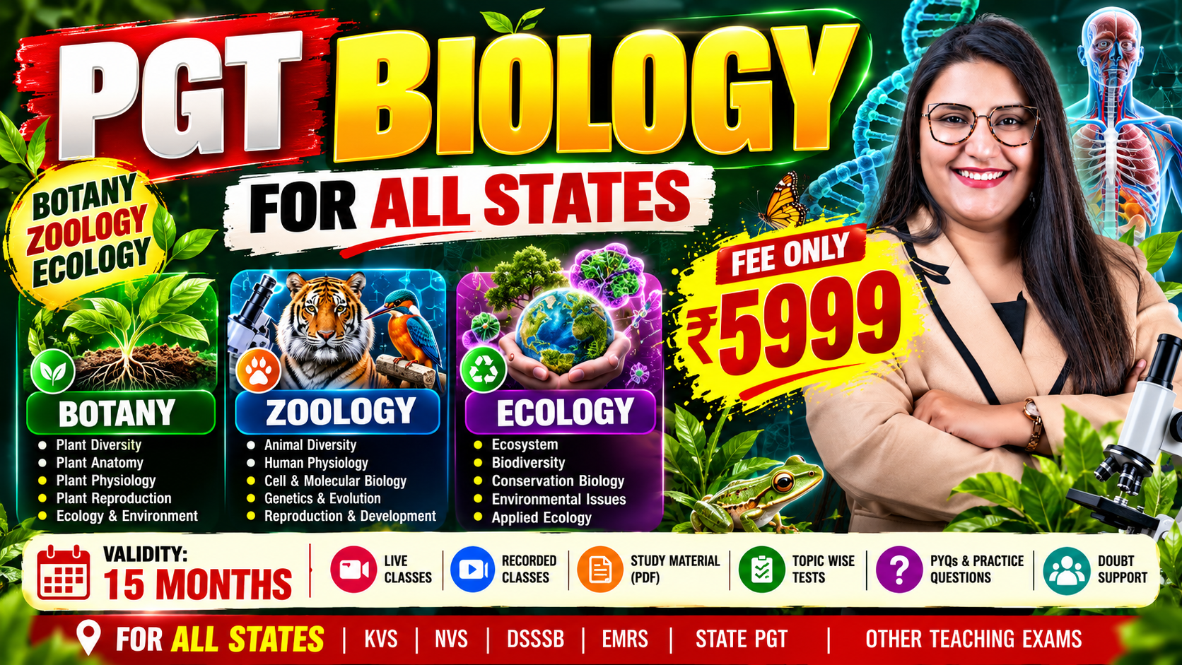 PGT BIOLOGY 2026