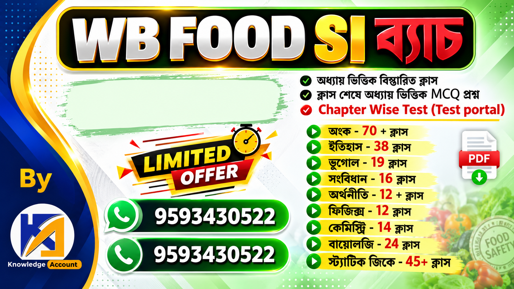 WB FOOD SI Batch