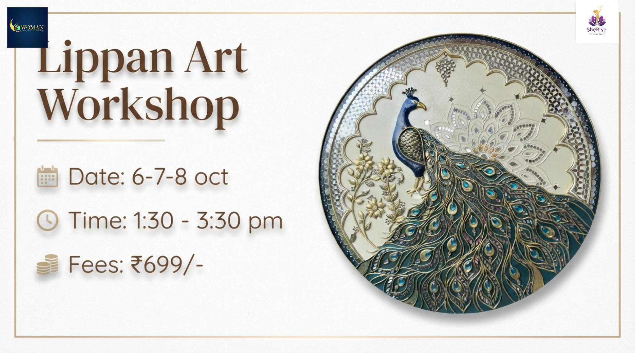 Lippan Art Workshop (oct)
