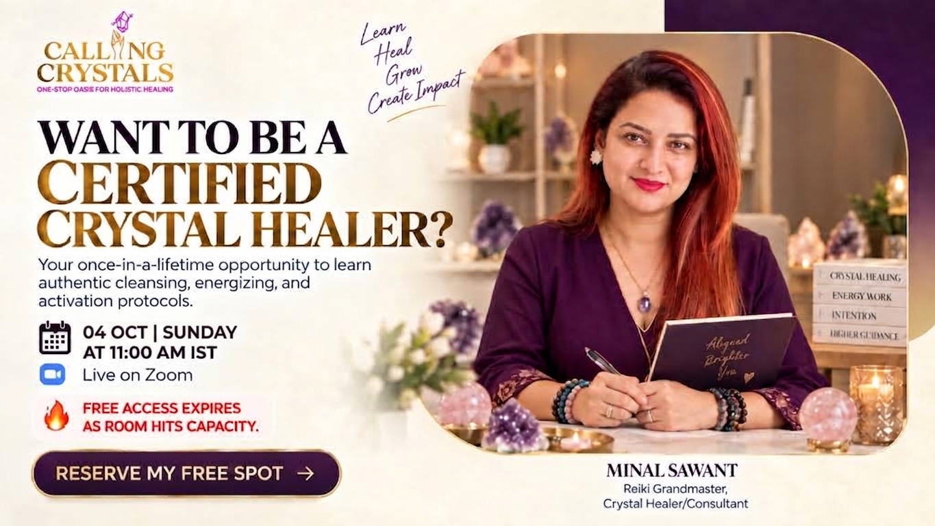 Free Crystal Healing Webinar