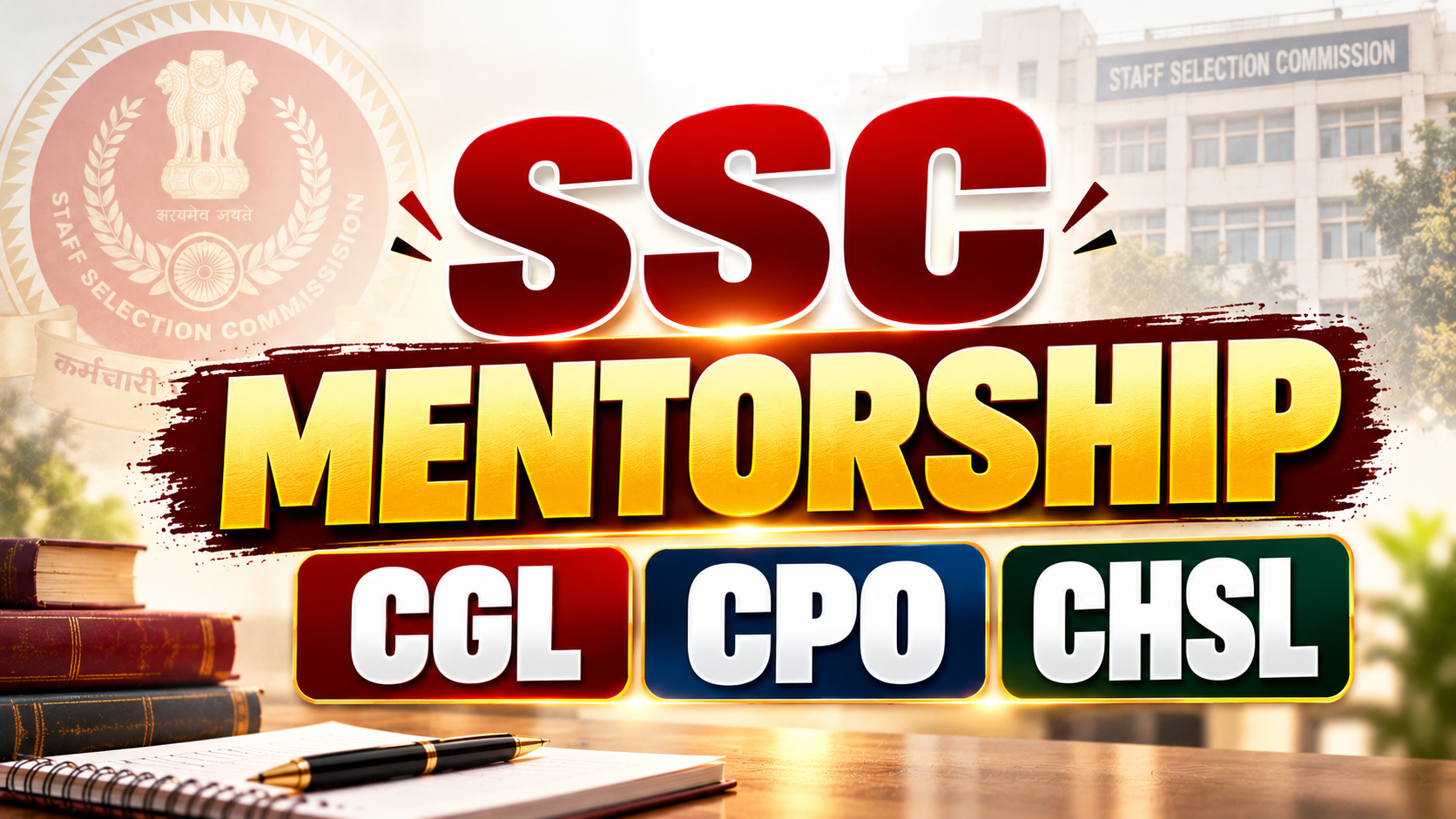  SSC MENTORSHIP (CGL,CPO,CHSL)