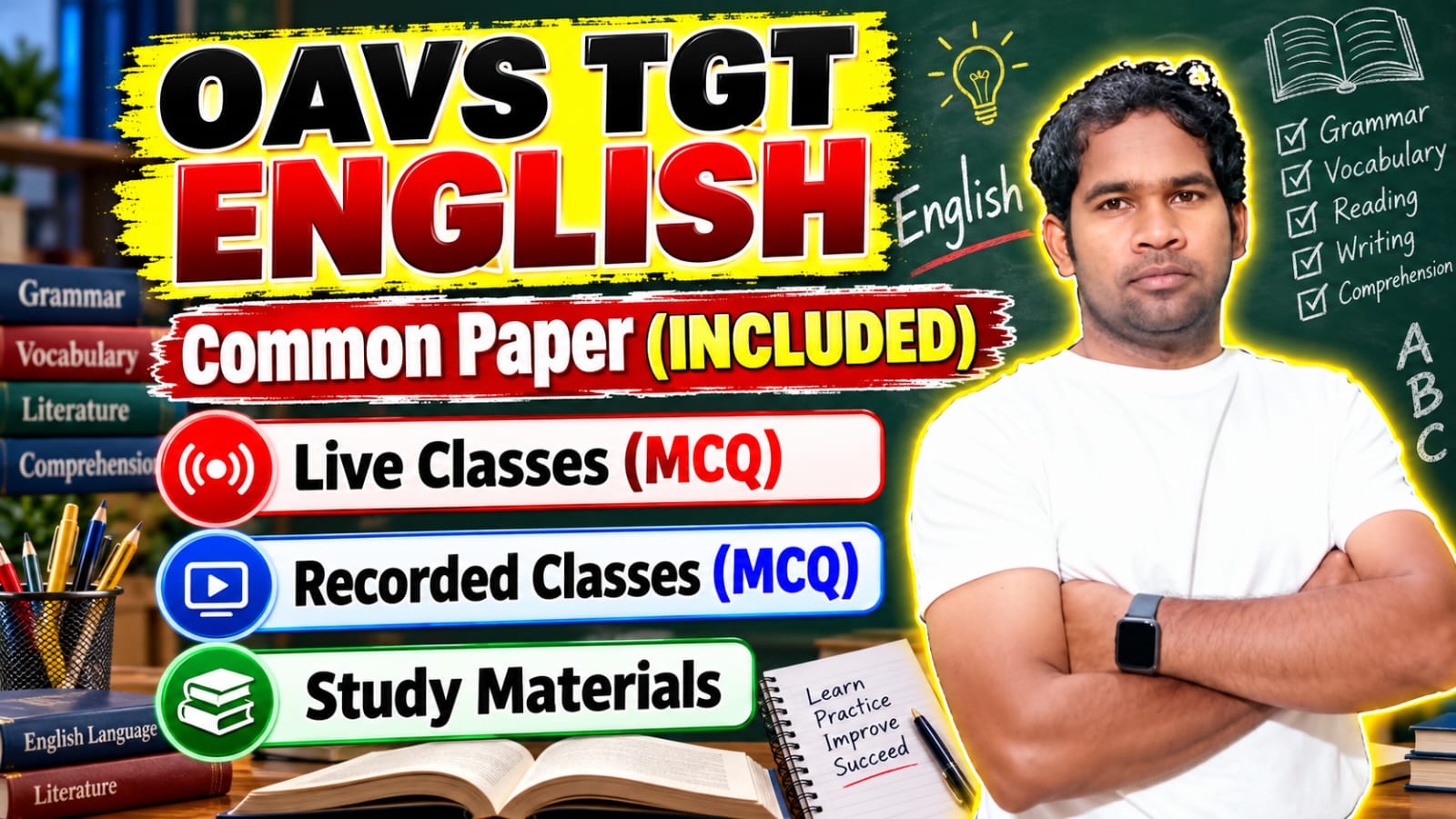 OAVS TGT ENGLISH- 2026