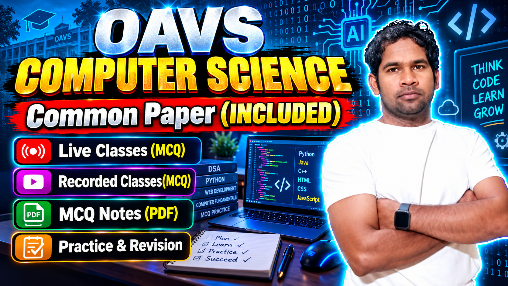 OAVS COMPUTER SCIENCE/ COMPUTER TEACHER : 2026
