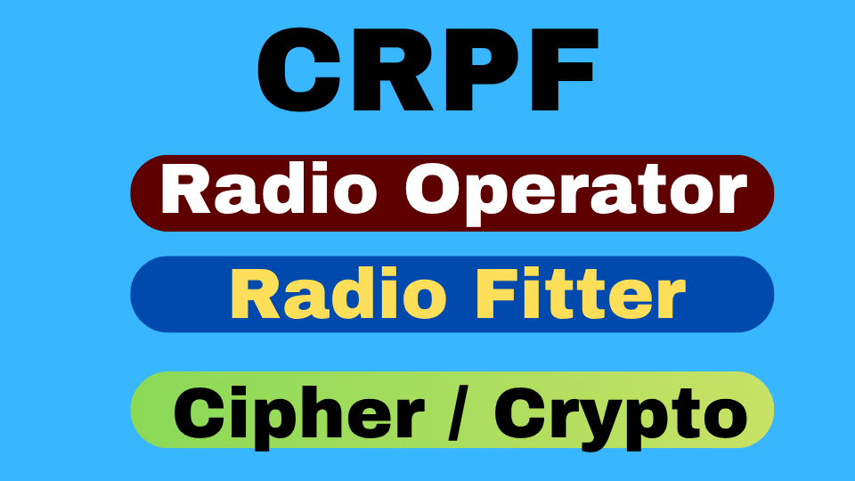 CRPF ROBC/BRF/Cypher