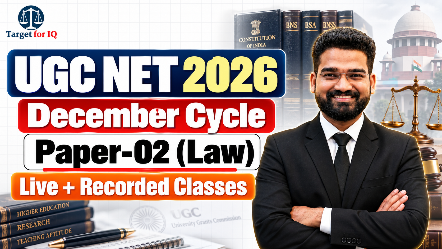 🟢Paper–2: Law | UGC NET 2026