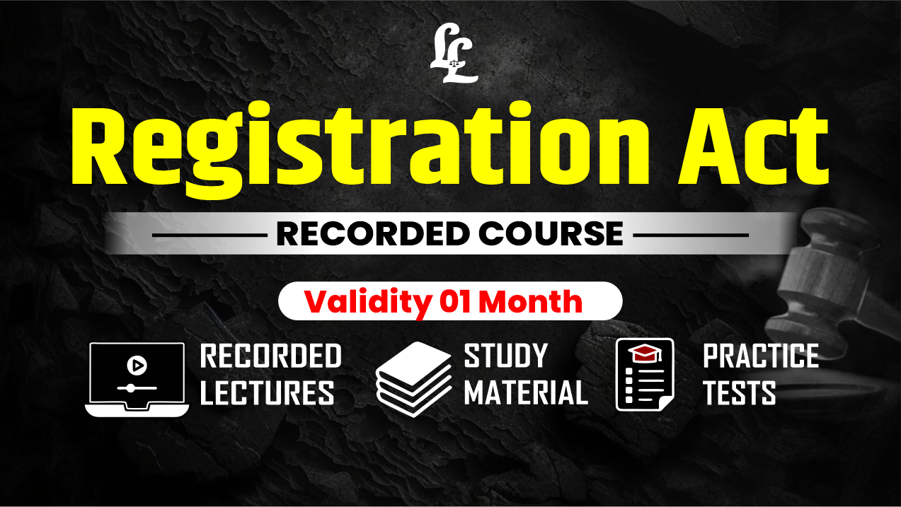 Registration Act (Recorded) 