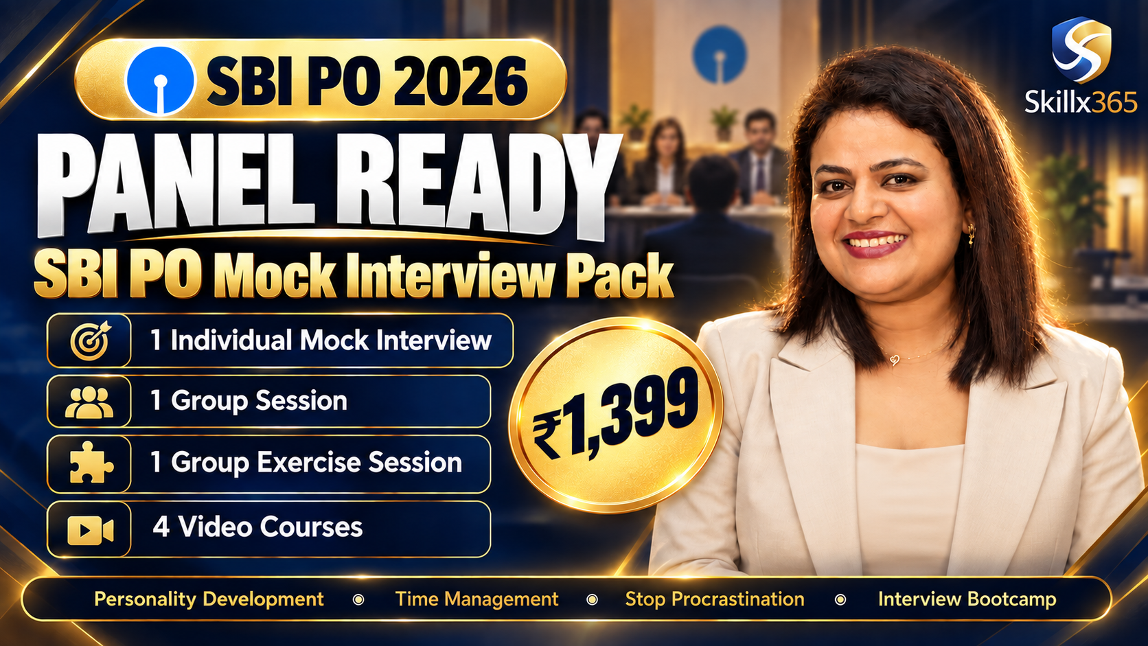 Panel Ready — SBI PO Mock Interview Pack