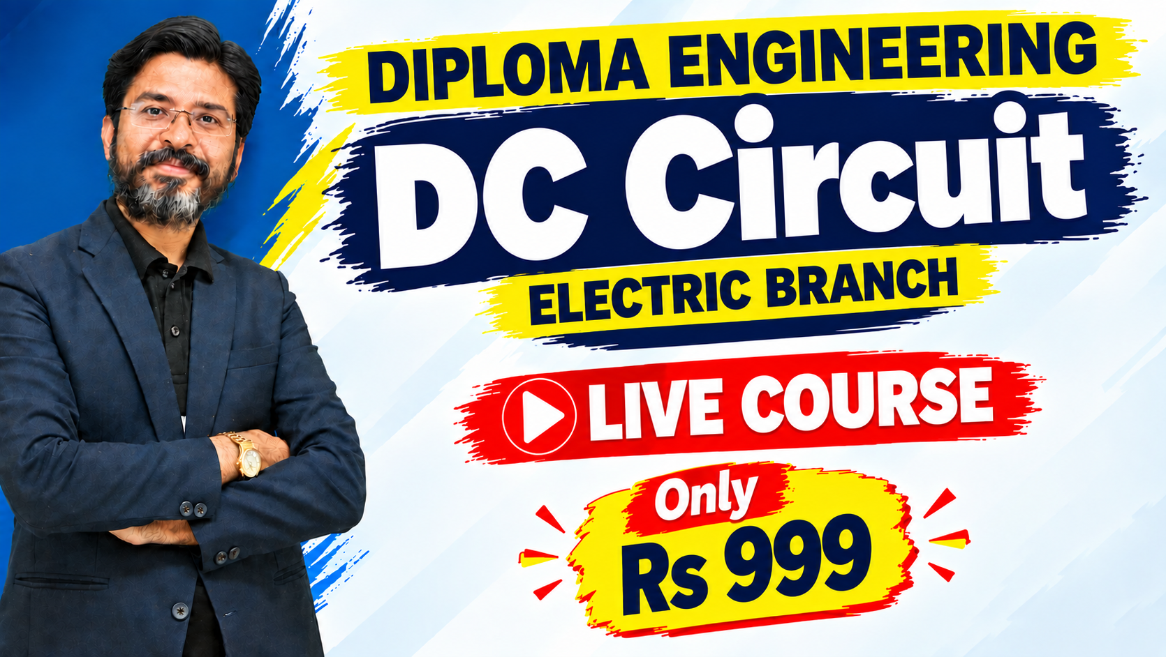 DC Circuit GTU Diploma Eng. Sem-1 Electric Branch