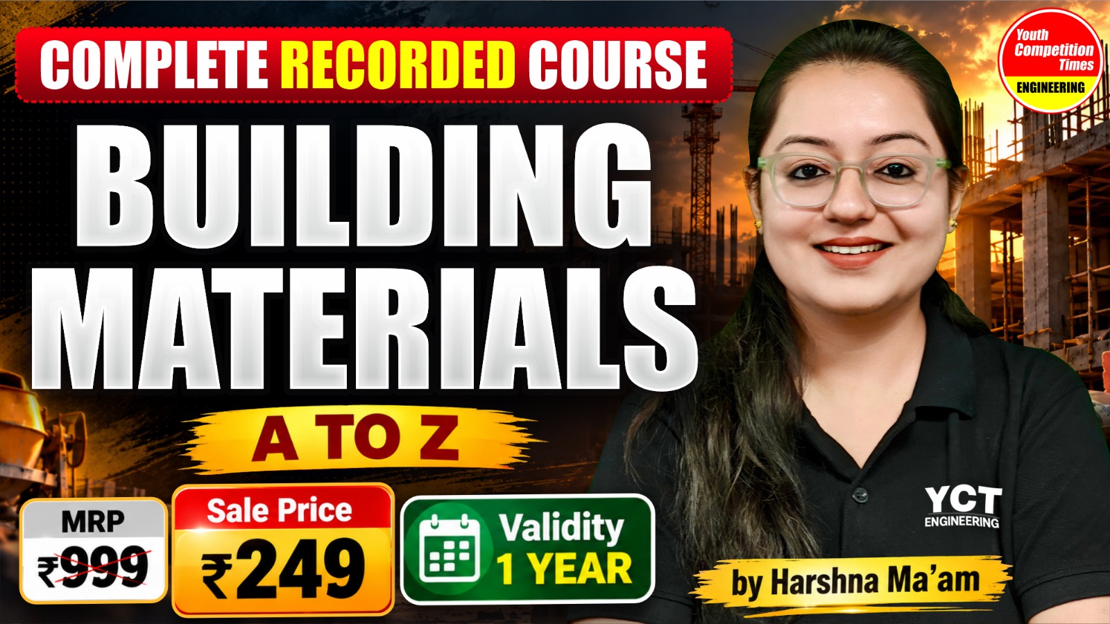 Building Materials – Recorded Course