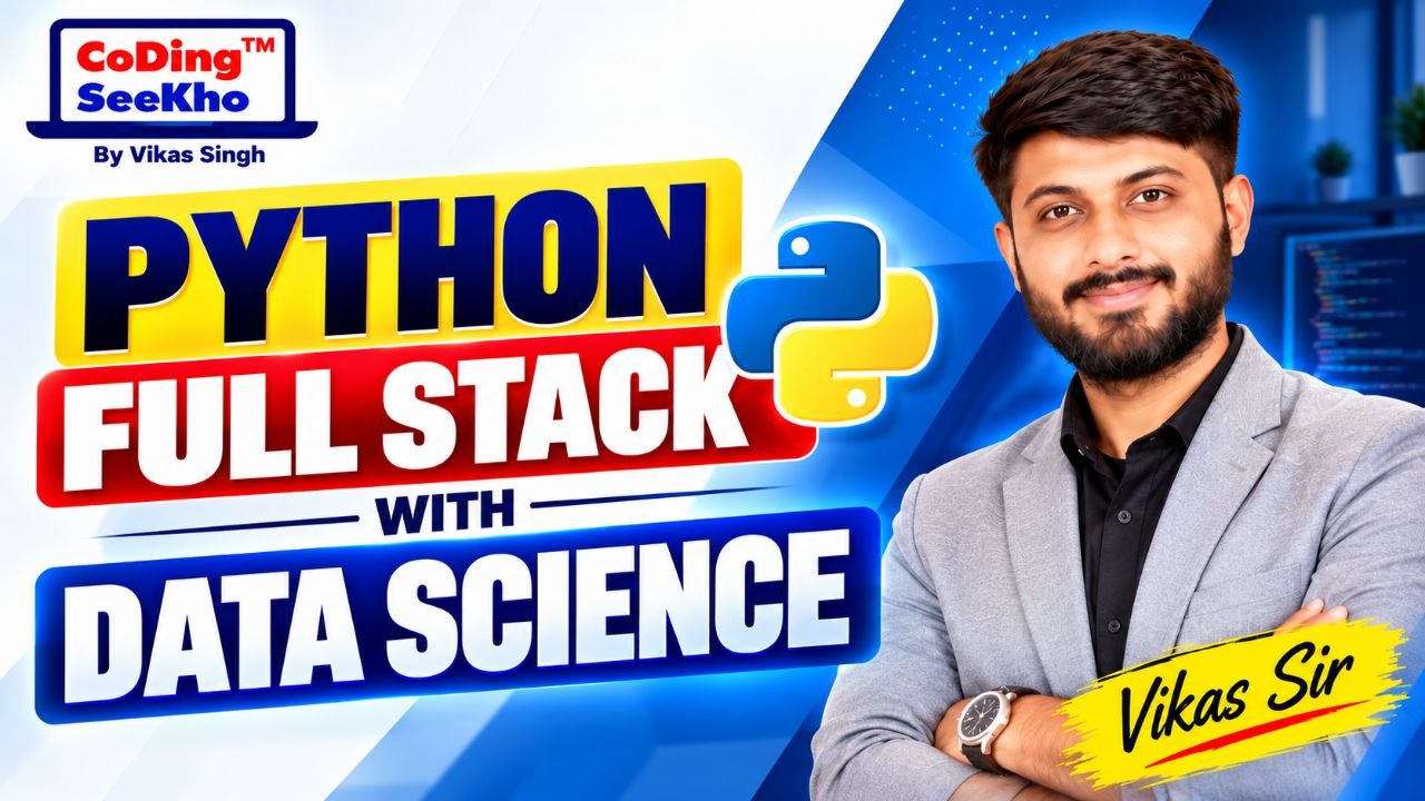 Python Full Stack with DS & ML(Gen AI, Deep Learning, NLP, LLM, RAG)