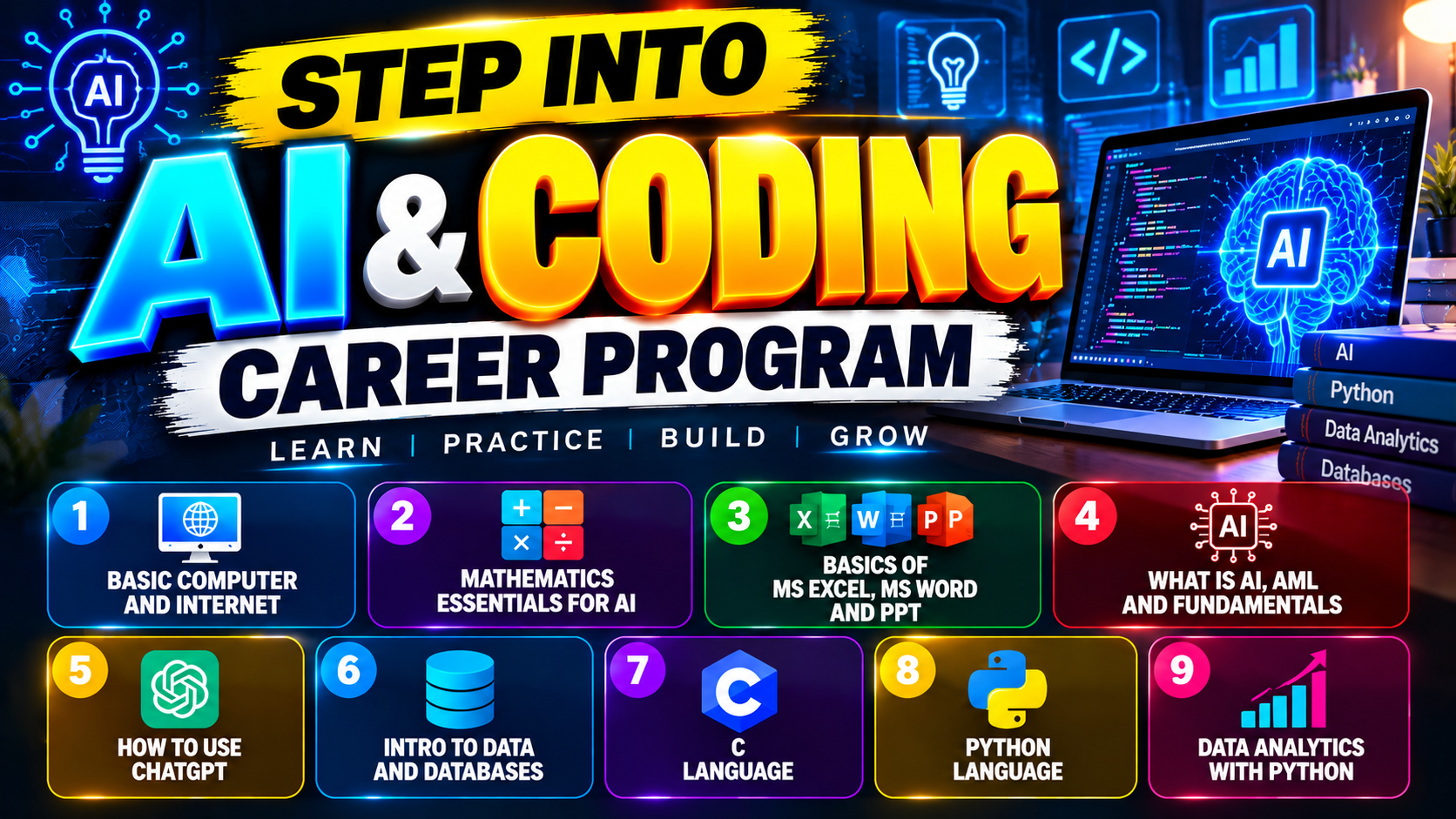 Step into AI & Coding Career Program