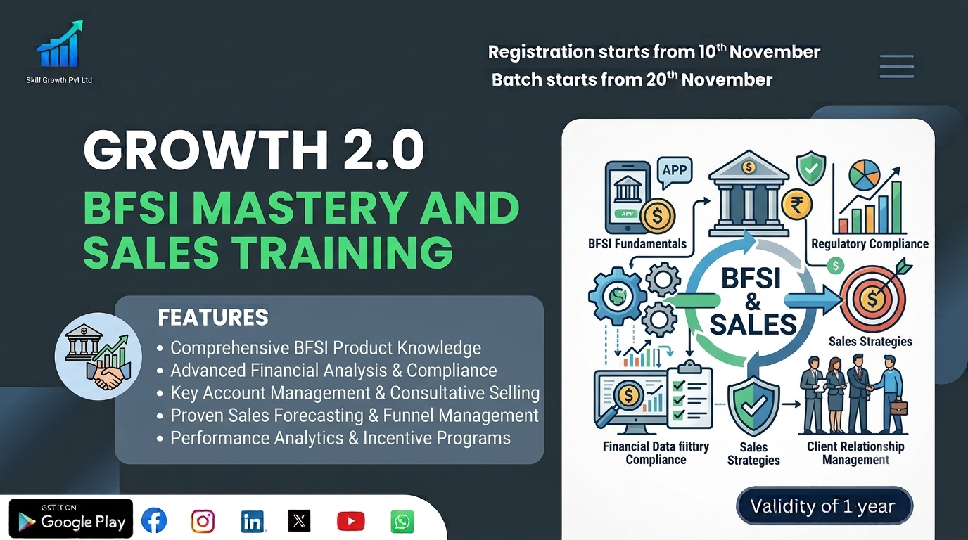 BFSI Mastery And Sales Training 
