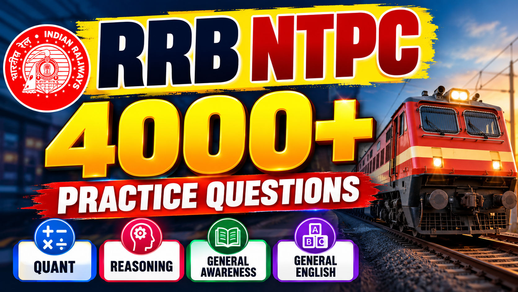 RRB NTPC- Prelims & Mains Mock Test