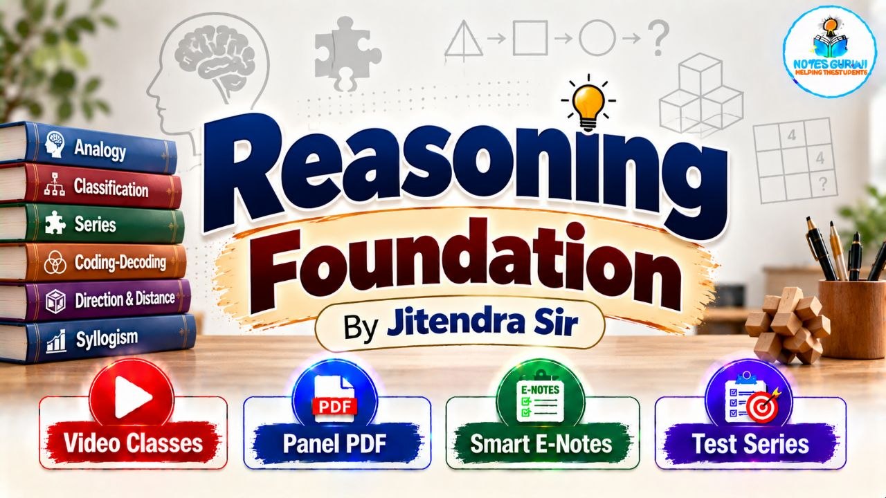 REASONING BY JITENDRA SIR 