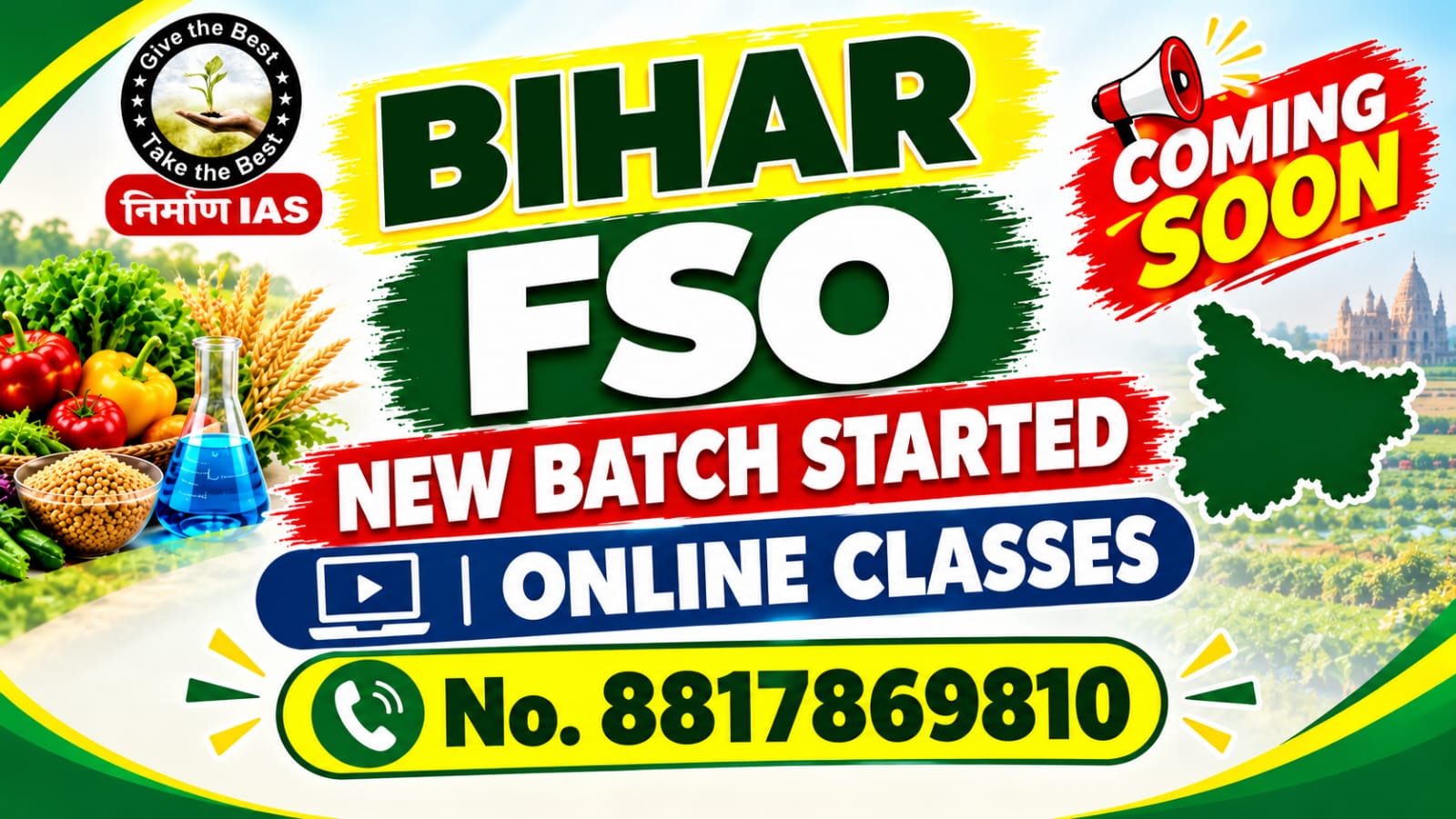Bihar FSO 2026 (With Hard Copy Notes)