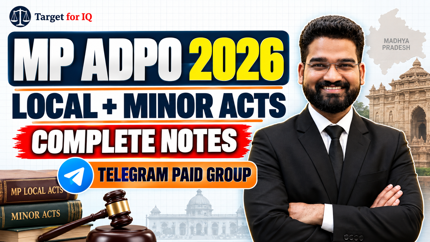 MP ADPO 2026 | MP Local Acts & Minor Acts