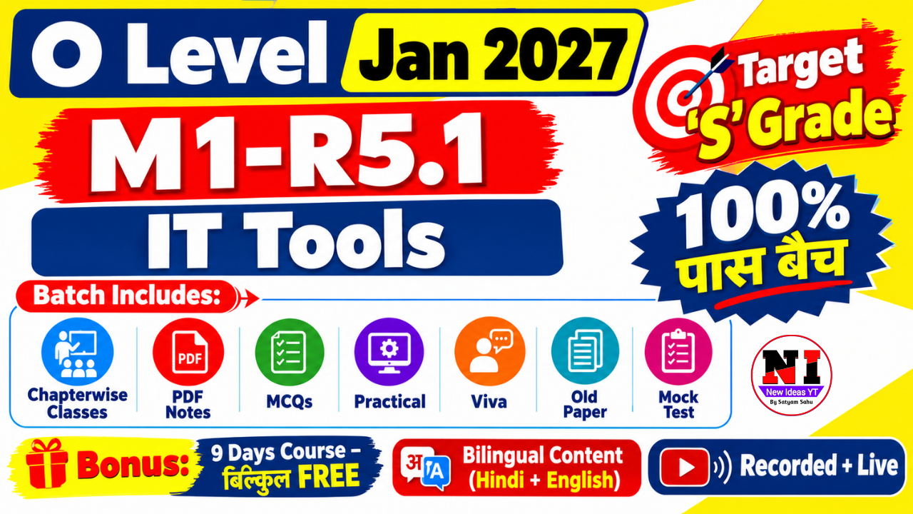 M1-R5.1 (IT Tools & Network Basics)