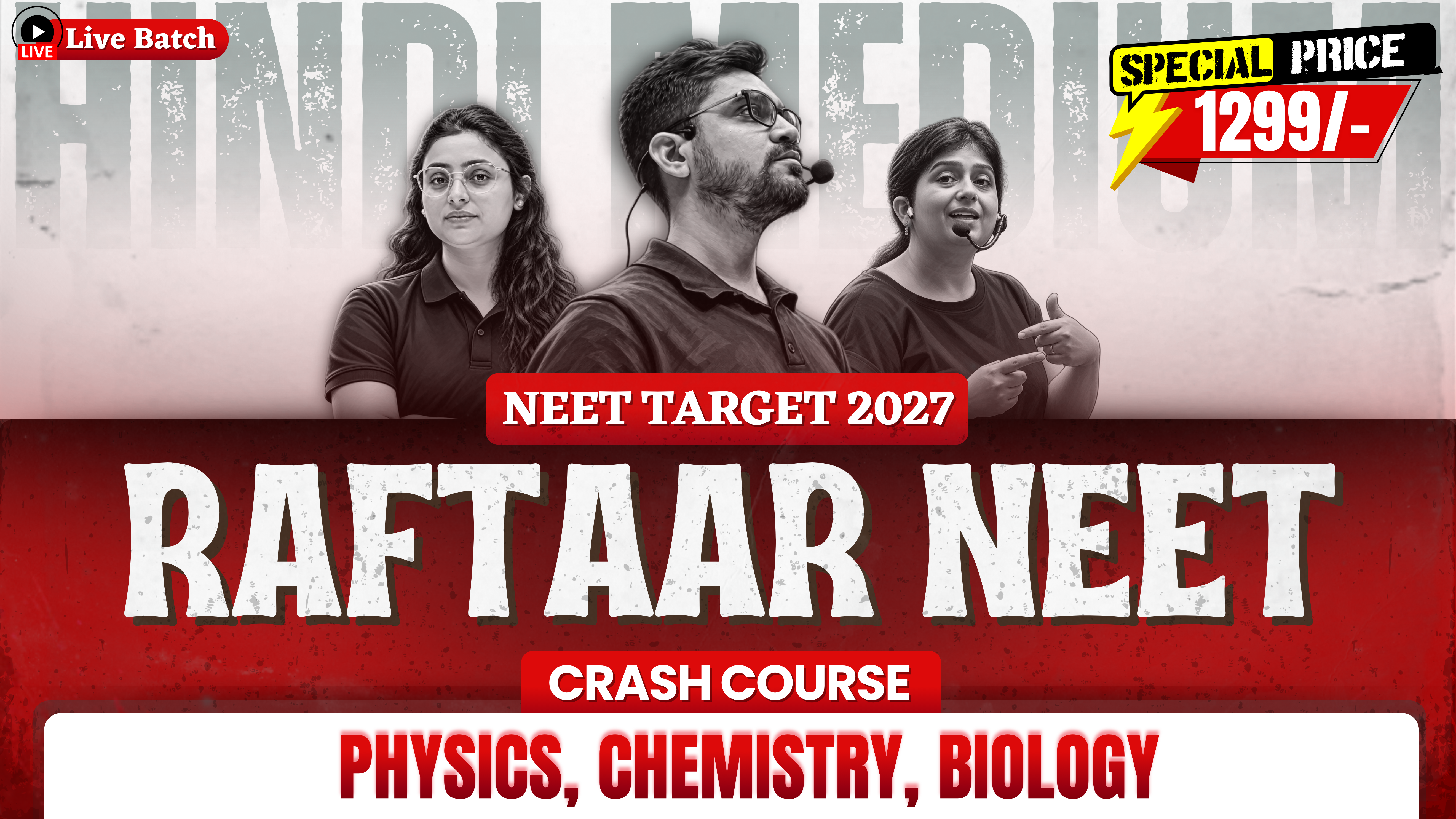 Raftaar 5.0 NEET