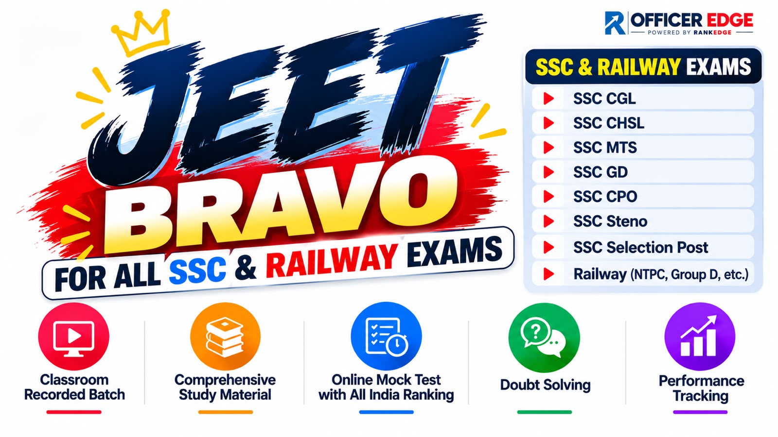 JEET BRAVO BATCH - All SSC & Railway Exams