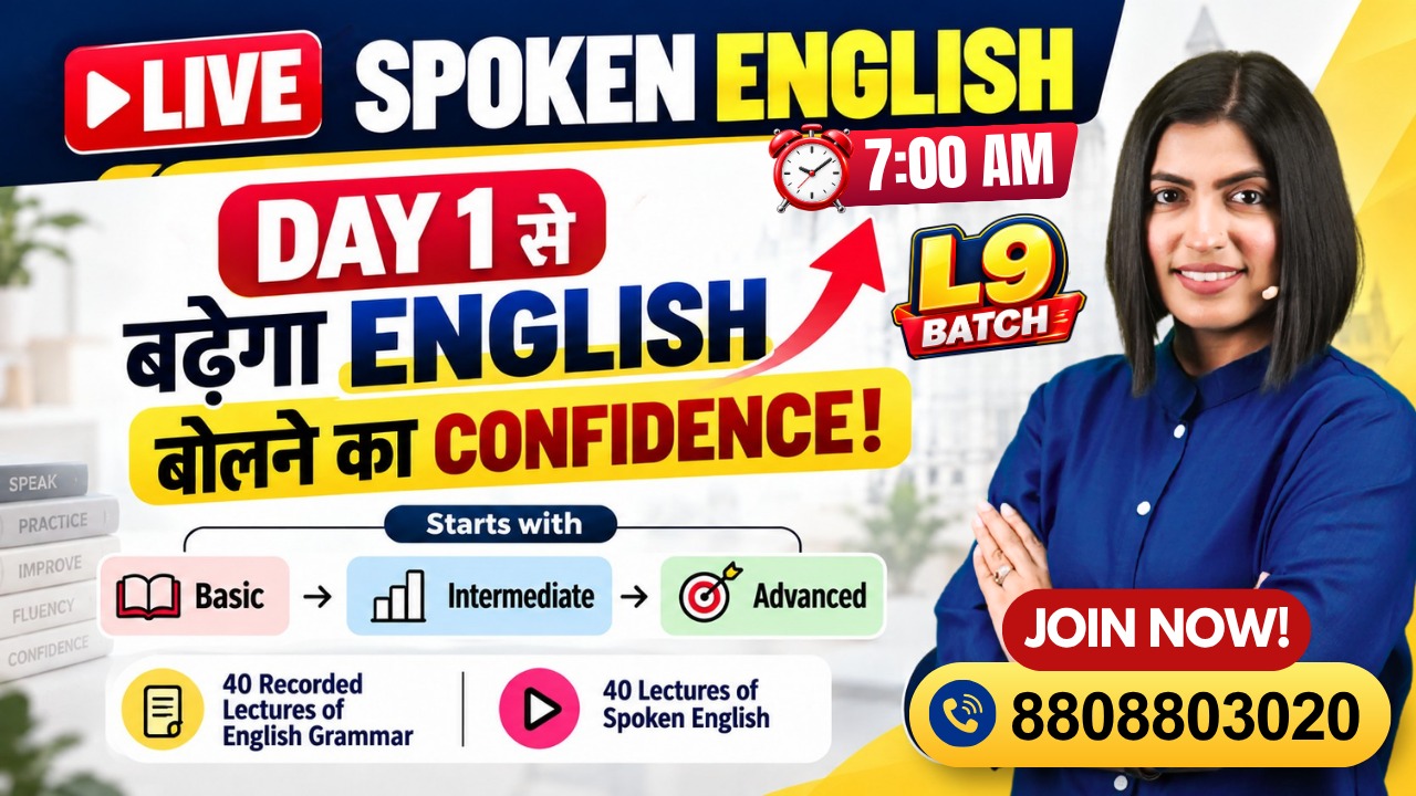 Live Speaking in 3 Months - New Batch 2026 - L9