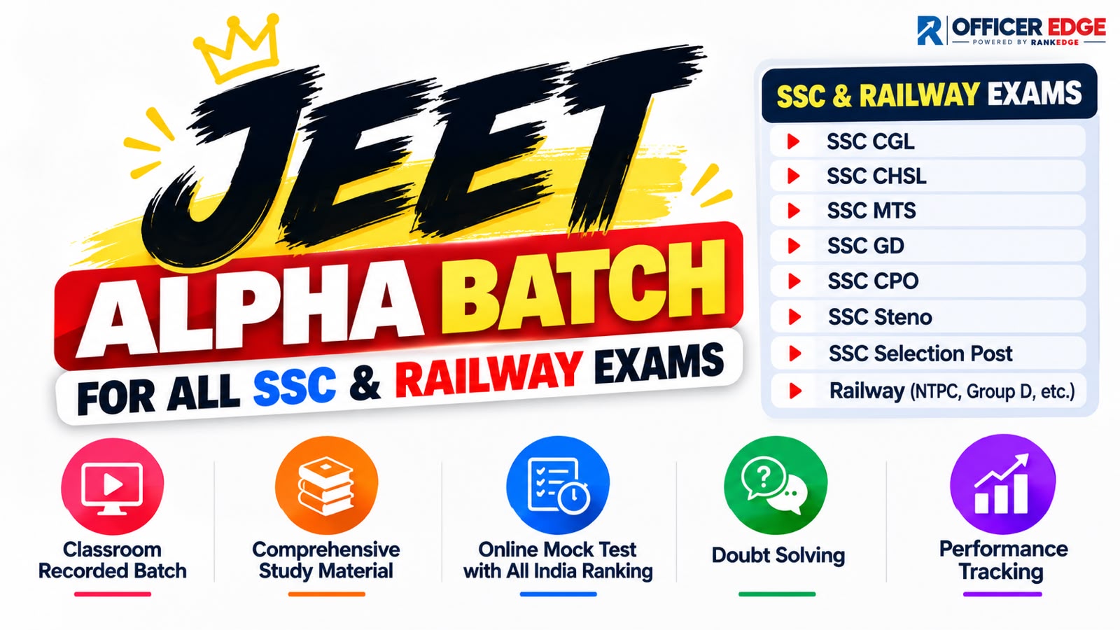 JEET ALPHA BATCH - All SSC & Railway Exams