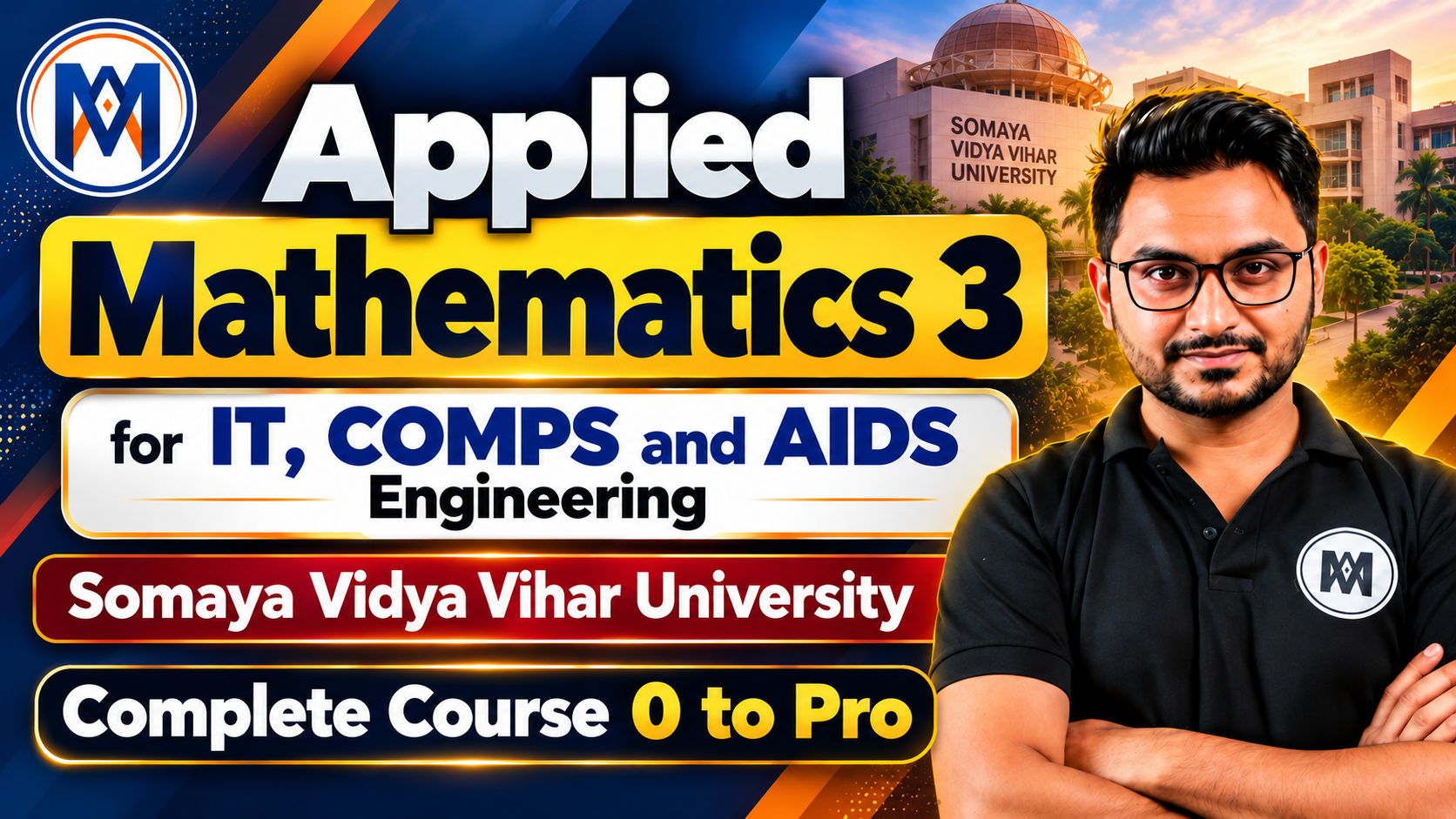 Applied Mathematics 3 (IT/CO/AI-DS) KJ Somaiya