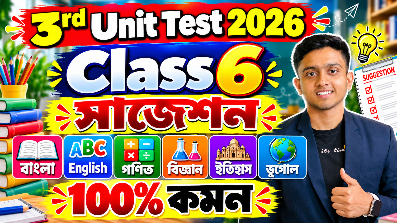 Class 6 100% Common Suggestion 