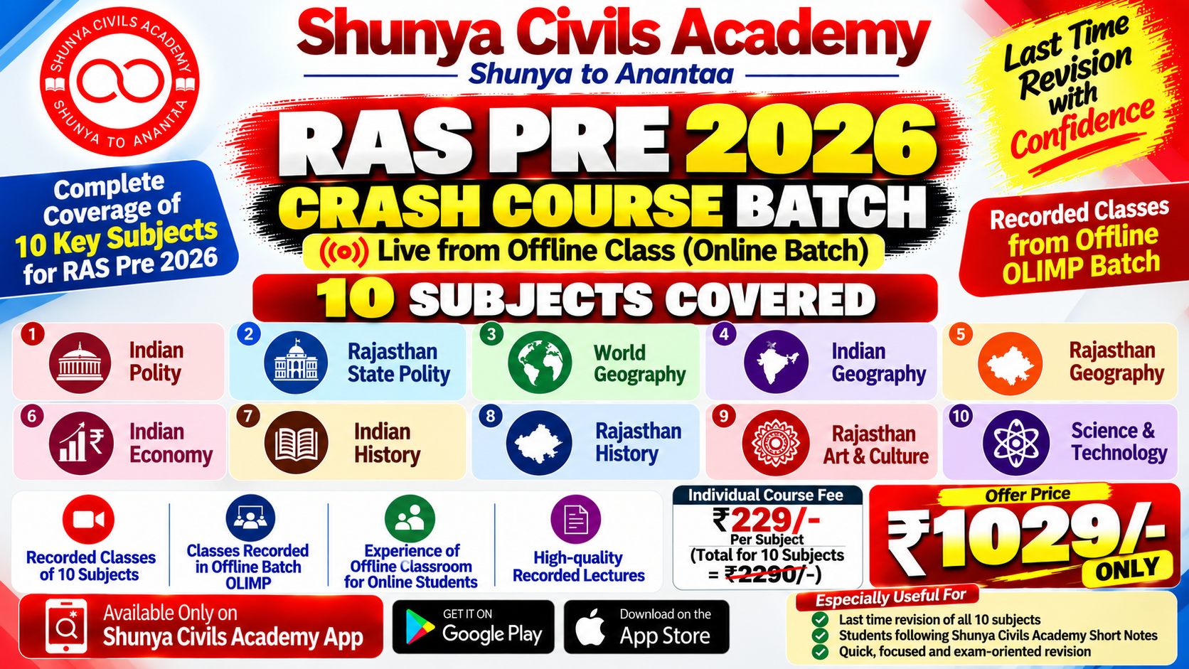 RAS Pre 2026 Crash Course (Live from offline Class)