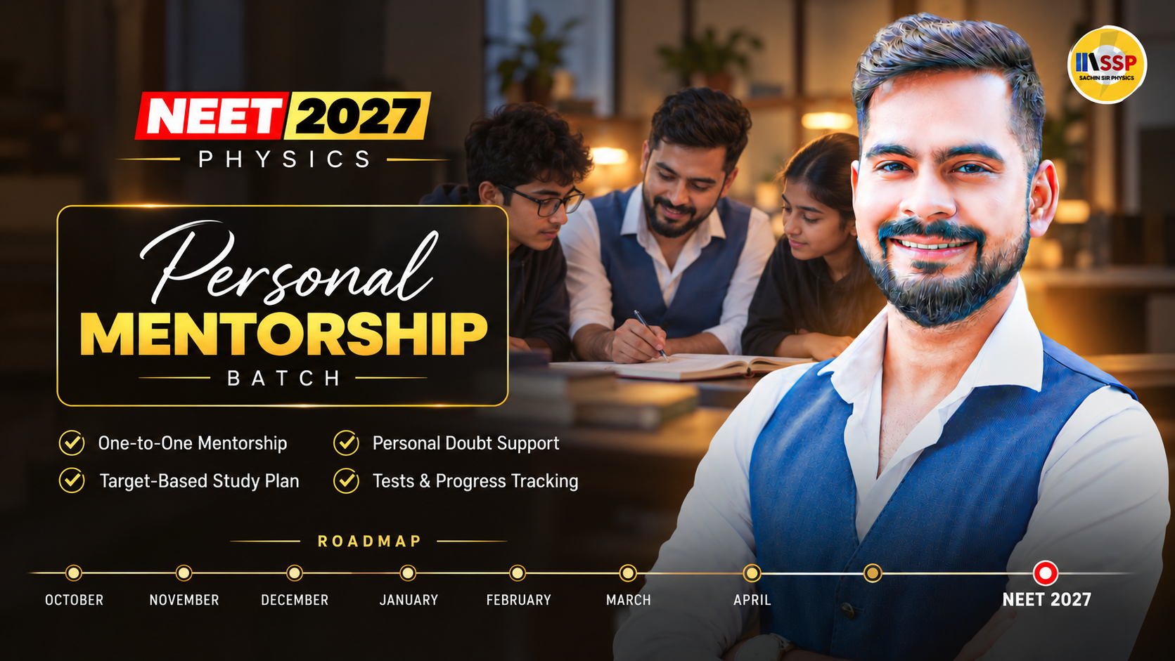 NEET 2027  💥 Physics: Boost Your Score with Personal Mentorship | Sachin Sir