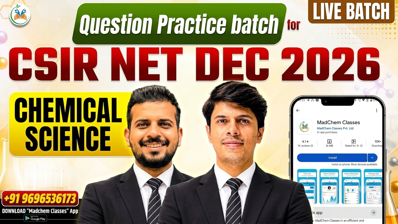 LIVE Question Practice Batch for CSIR NET DEC 2026