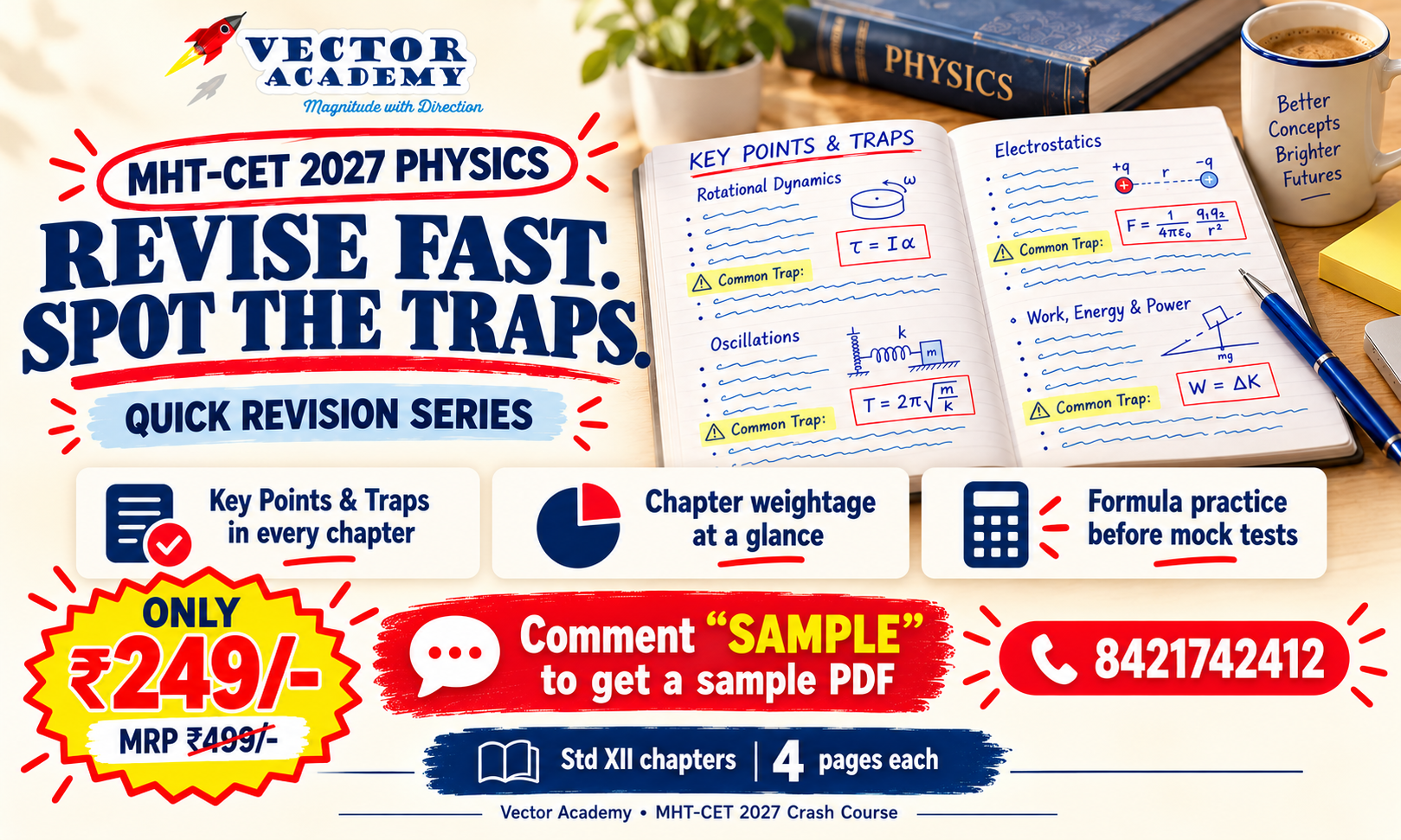 MHT-CET 2027 Physics Quick Revision