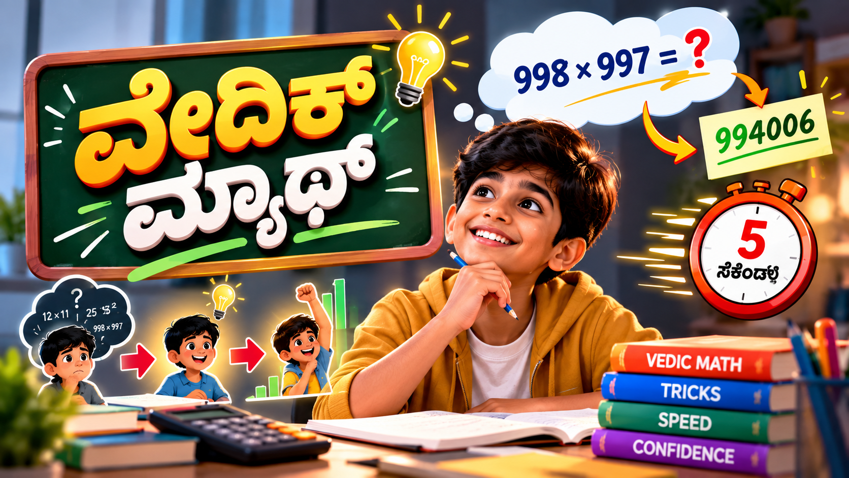Vedic Math In kannada