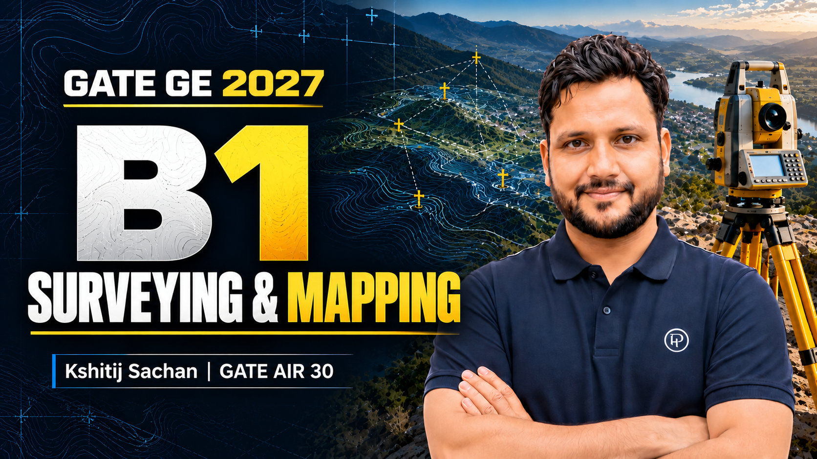 GATE GE | B1 — Surveying & Mapping