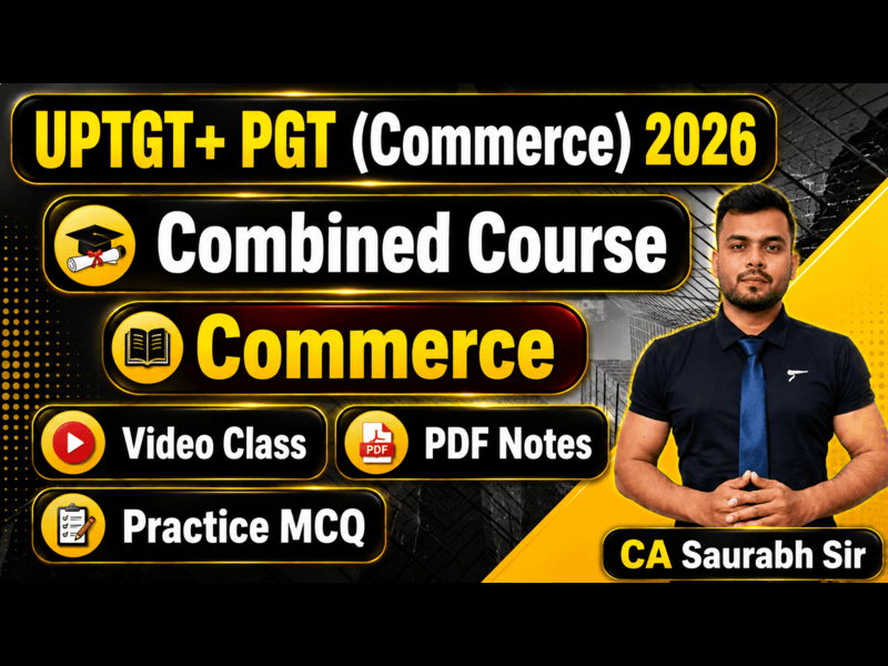 UP TGT-PGT (Commerce) 2026