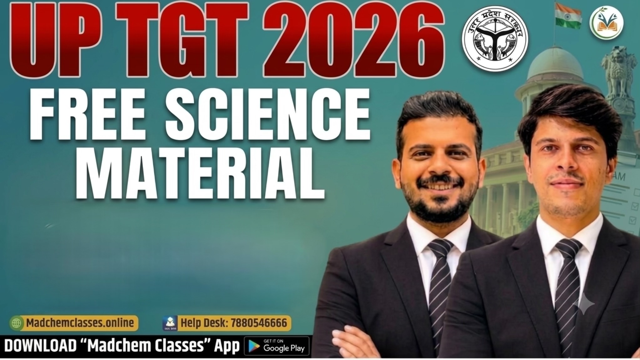 UP TGT 2026 – Free Study Material (Science)