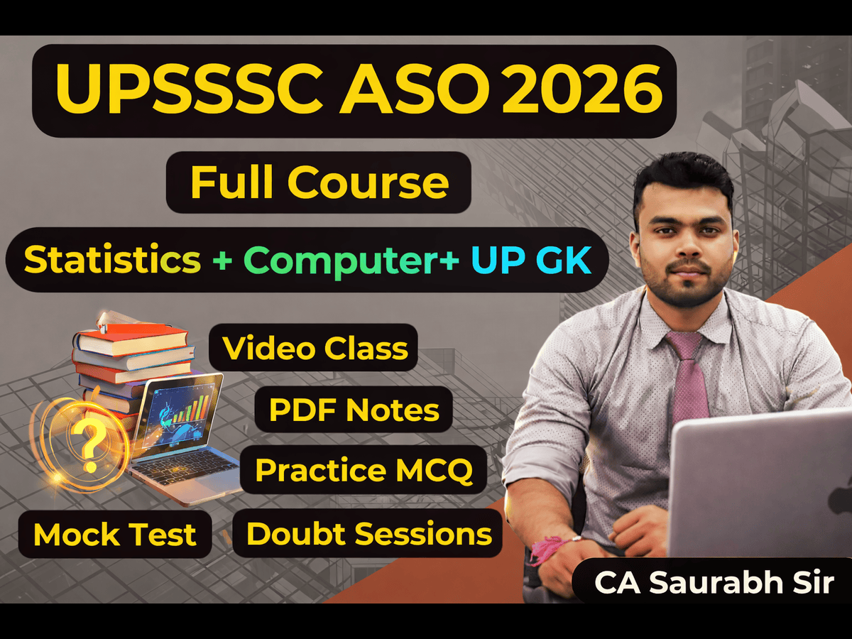 UPSSSC ASO Statistics Course