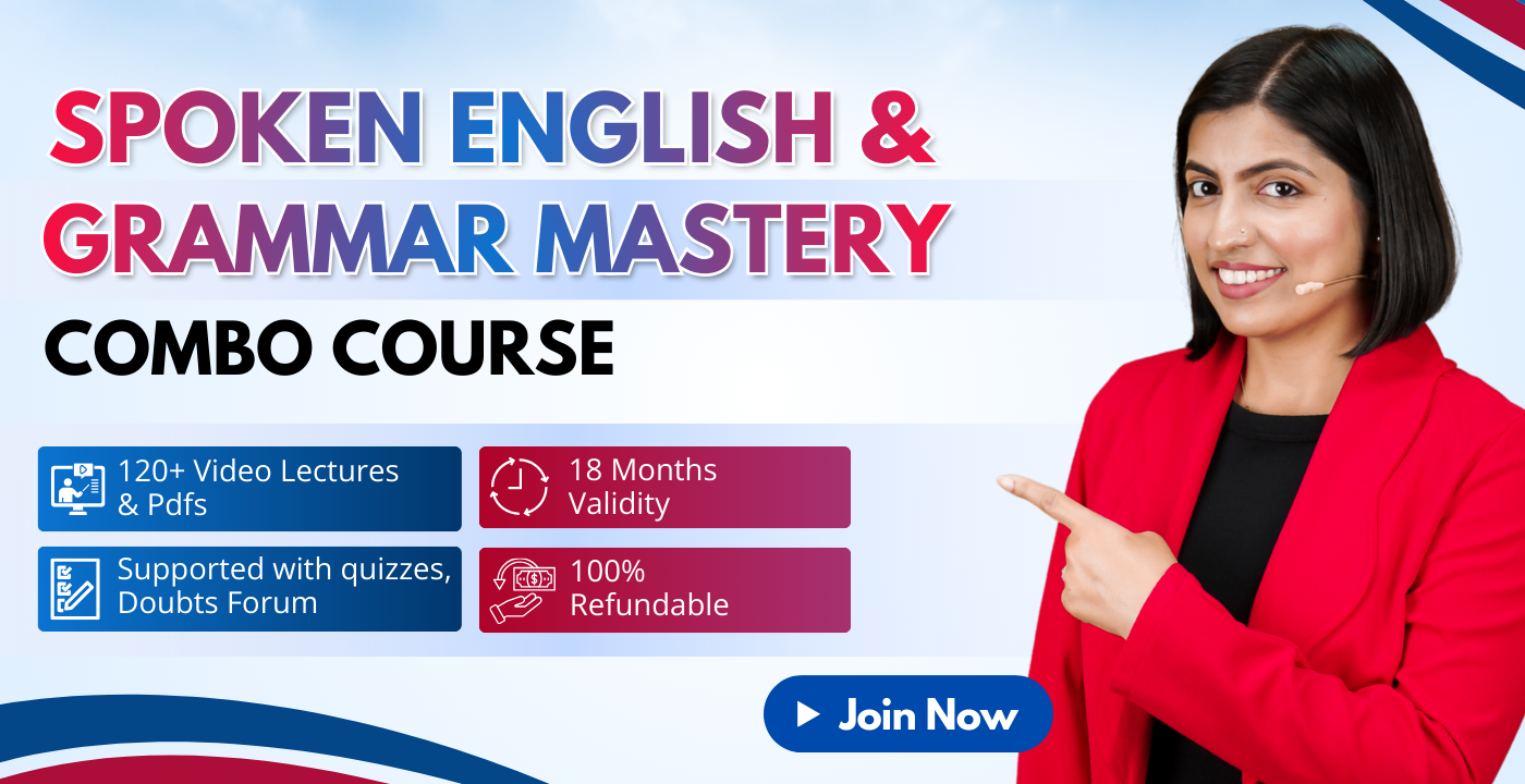 Spoken English & Grammar Mastery (R3-Combo Course)