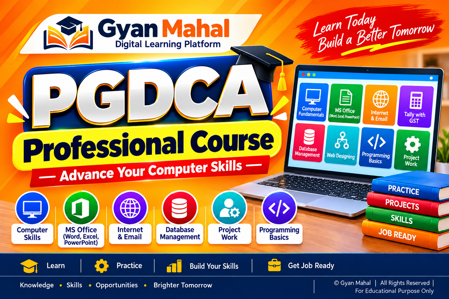 PGDCA Professional Course – Master Computer Skills & Become Job Ready