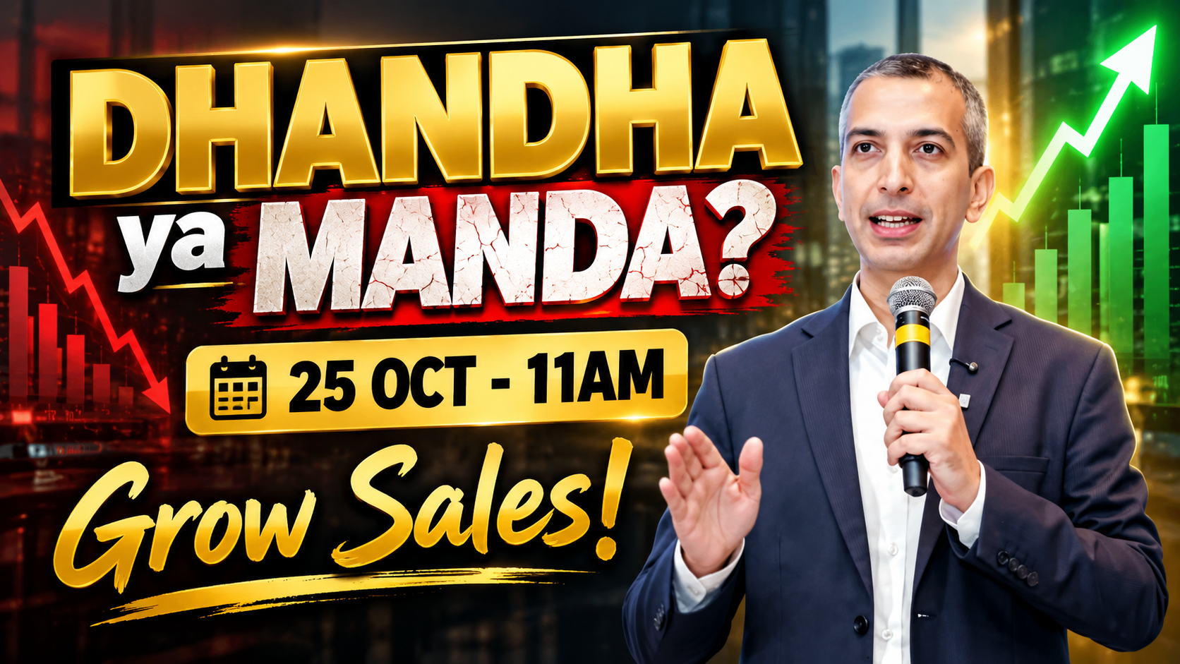 DHANDHA ya MANDA? - 25 OCT - 11AM