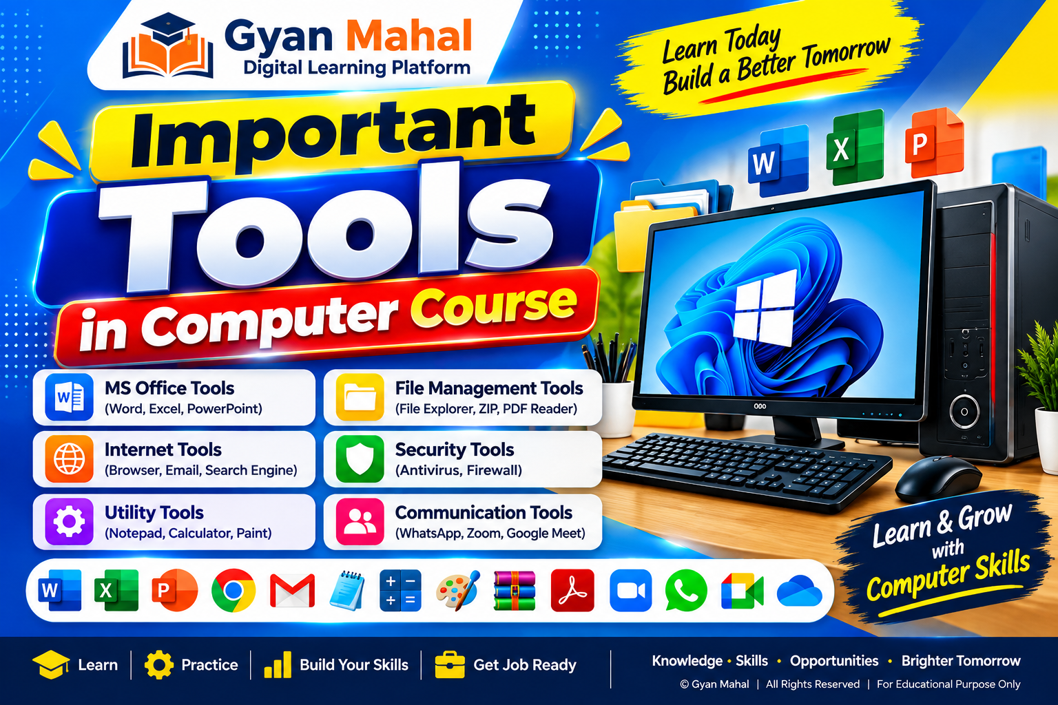 Important Tools in Computer Course