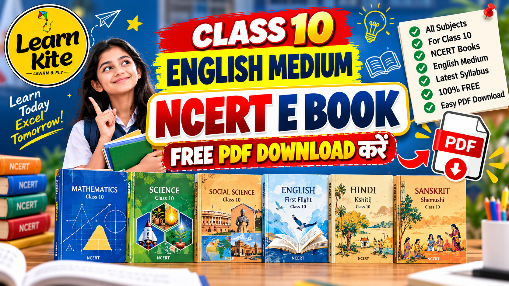 FREE CLASS 10 NCERT E-BOOK ENGLISH MEDIUM 