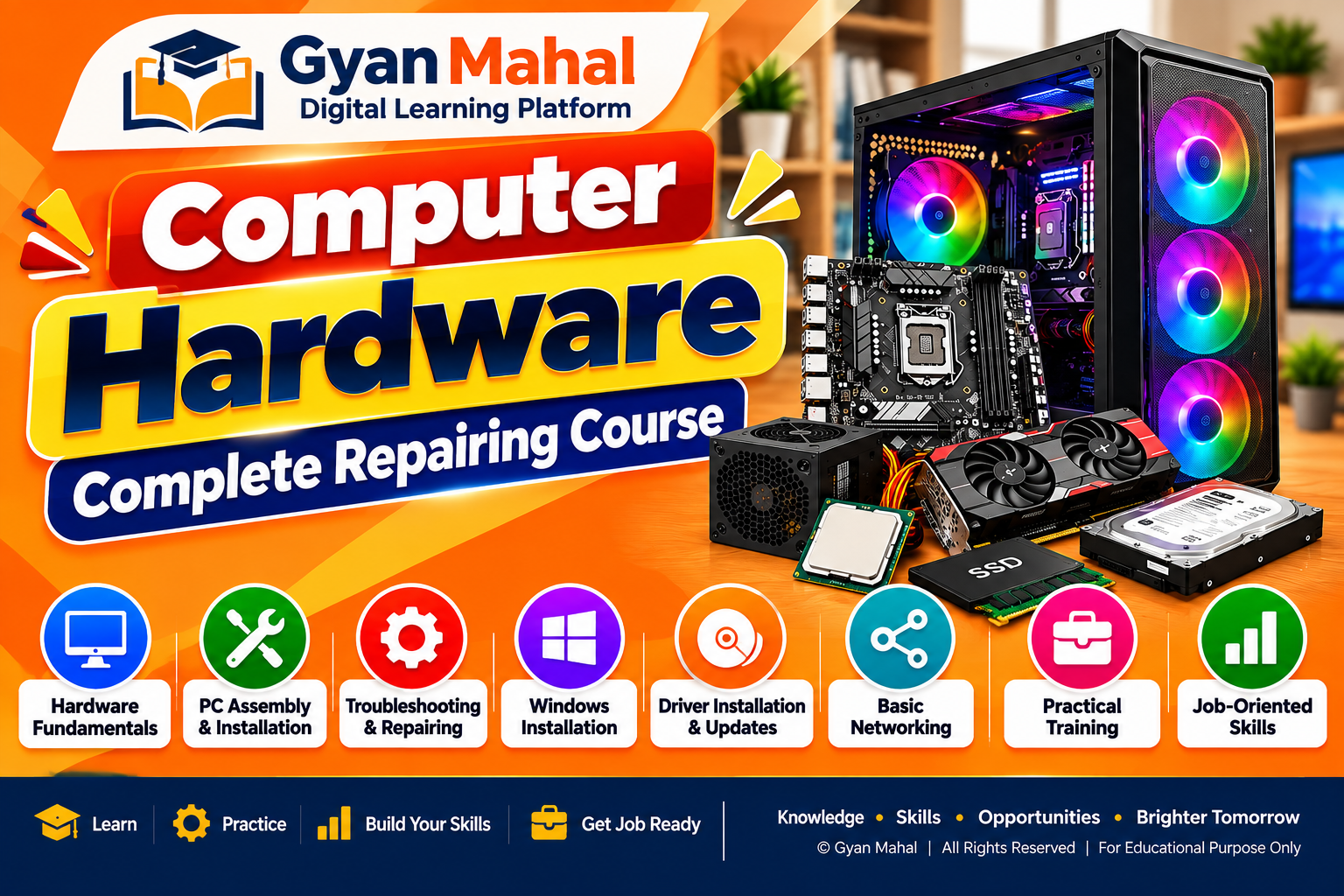 Computer Hardware: Complete Repairing Course