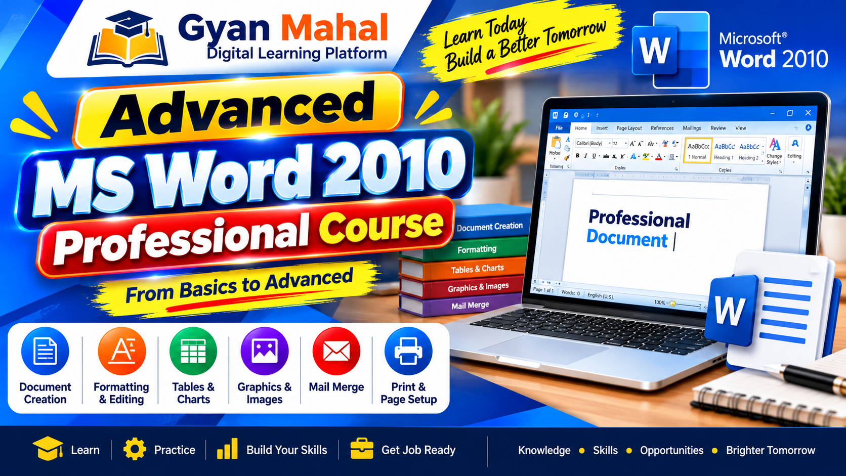 Advanced MS Word 2010 Professional Course