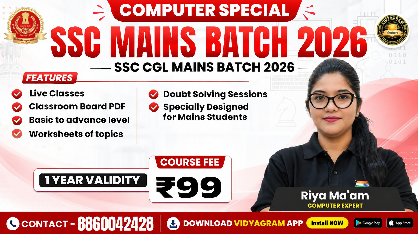 Computer Special - SSC CGL Mains Batch 2026 🔥