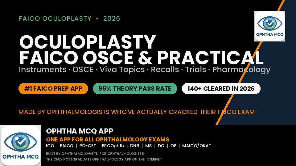 Oculoplasty FAICO OSCE and Practical Course